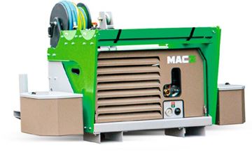 Image de Compresseur MSH MAC FARMER + Calibration automatique + Enrouleur 20 MT avec la lance de soufflage supersonique offerte